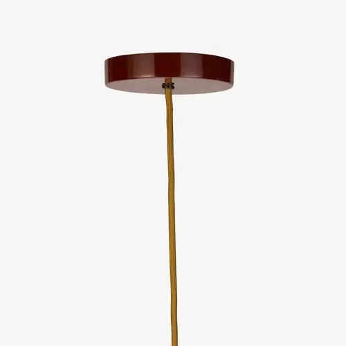 Madam Stoltz Hanglamp Emaille - Cherry Madam Stoltz Hanglamp Emaille - Cherry