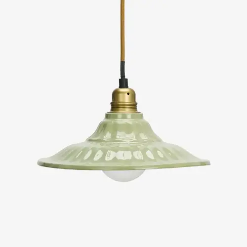 Madam Stoltz Hanglamp Emaille - Green Madam Stoltz Hanglamp Emaille - Green