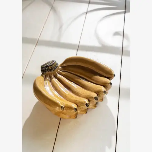 Madam Stoltz Banana Tray - Yellow Madam Stoltz Banana Tray - Yellow
