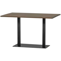 Tablo: Eettafel Recht Cashmere Brown - 120 x 80 cm