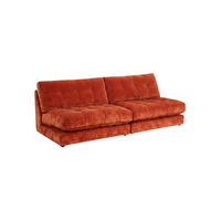 Oslo Zetel met Loungebed: Opstelling 1,5-zit + 1,5-zit - Stof Levis 25 (Cat. E)
