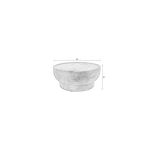 Zuiver Salontafel Noble - Round Zuiver Salontafel Noble - Round