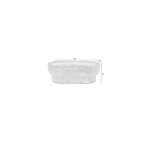 Zuiver Salontafel Noble - Oval Zuiver Salontafel Noble - Oval