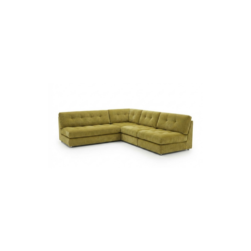 COMF Collection Zetel Oslo - Opstelling: 1,5-zit arm L + 1-zit + hoekelement + 1-zit + 1-zit arm r - Stof Levis (cat. E)