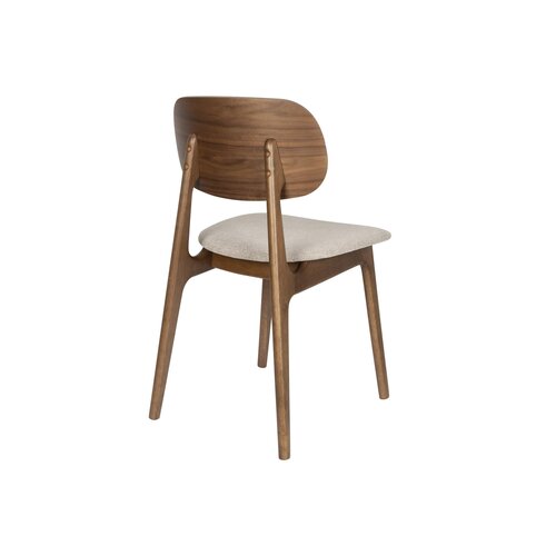 Zuiver Marais Stoel - Wood/Beige Zuiver Marais Stoel - Wood/Beige