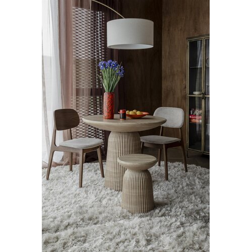Zuiver Marais Stoel - Wood/Beige Zuiver Marais Stoel - Wood/Beige