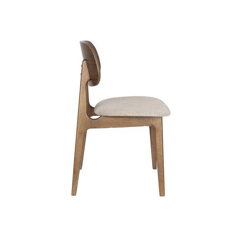 Zuiver Marais Stoel - Wood/Beige Zuiver Marais Stoel - Wood/Beige