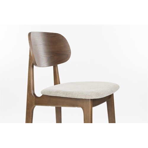 Zuiver Marais Barstoel -Wood/ Beige Zuiver Marais Barstoel -Wood/ Beige