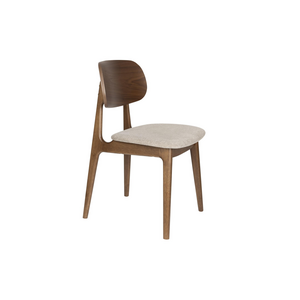 Zuiver Marais Stoel - Wood/Beige Zuiver Marais Stoel - Wood/Beige