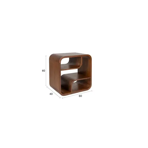 Zuiver Cabinet Seven S - Walnut Zuiver Cabinet Seven S - Walnut