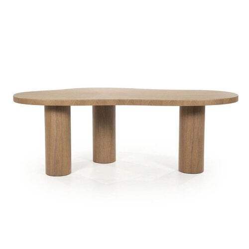 Eleonora Eettafel Bobbie - Walnoot Fineer Lichtbruin - 215 x 110 cm Eleonora Eettafel Bobbie - Walnoot Fineer Lichtbruin - 215 x 110 cm