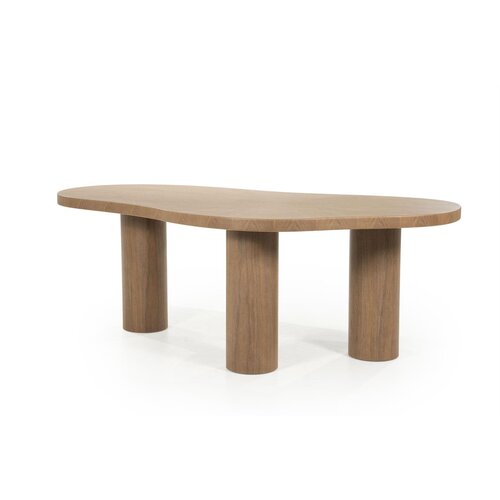 Eleonora Eettafel Bobbie - Walnoot Fineer Lichtbruin - 215 x 110 cm Eleonora Eettafel Bobbie - Walnoot Fineer Lichtbruin - 215 x 110 cm