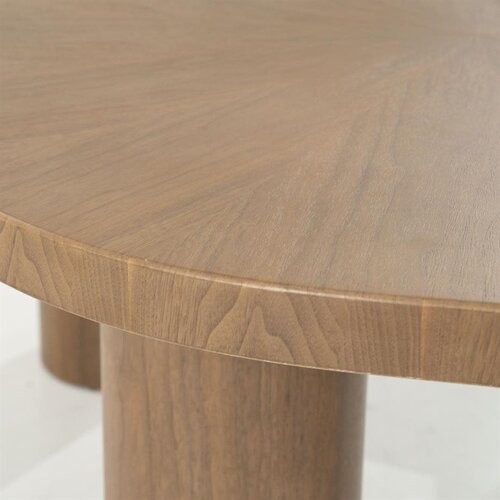 Eleonora Eettafel Bobbie - Walnoot Fineer Lichtbruin - 215 x 110 cm Eleonora Eettafel Bobbie - Walnoot Fineer Lichtbruin - 215 x 110 cm
