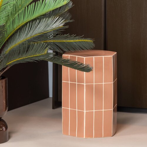 Woood Bijzettafel Plu - Oudroze Woood Bijzettafel Plu - Oudroze