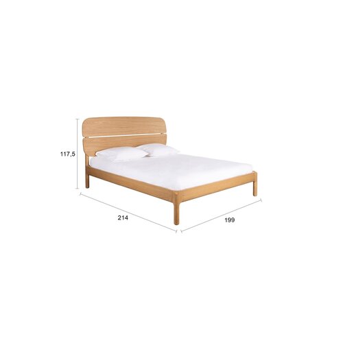 Zuiver Bed Storm - Natural 180 x 200 cm Zuiver Bed Storm - Natural 180 x 200 cm