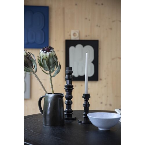 Zuiver Eettafel Storm Rond - Black 128 cm