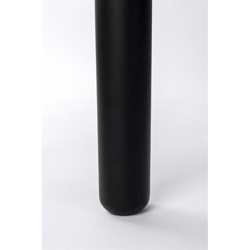 Zuiver Eettafel Storm Rond - Black 128 cm