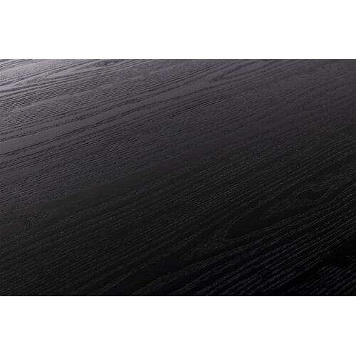 Zuiver Eettafel Storm Rond - Black 128 cm