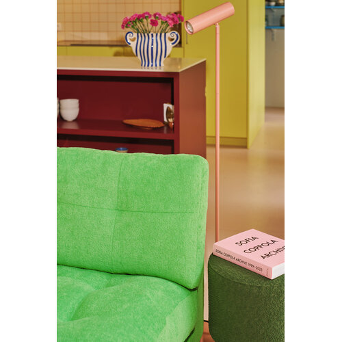 COMF Collection Oslo Zetel met Loungebed: Opstelling 1-zit + 1-zit + 1-zit - Stof Boogie 157 (Apple) (Cat. G) COMF Collection Oslo Zetel met Loungebed: Opstelling 1-zit + 1-zit + 1-zit - Stof Boogie 157 (Apple) (Cat. G)
