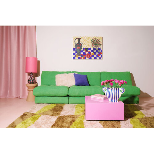 COMF Collection Oslo Zetel met Loungebed: Opstelling 1-zit + 1-zit + 1-zit - Stof Boogie 157 (Apple) (Cat. G) COMF Collection Oslo Zetel met Loungebed: Opstelling 1-zit + 1-zit + 1-zit - Stof Boogie 157 (Apple) (Cat. G)