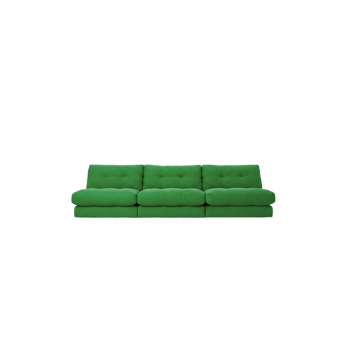 COMF Collection Oslo Zetel met Loungebed: Opstelling 1-zit + 1-zit + 1-zit - Stof Boogie 157 (Apple) (Cat. G) COMF Collection Oslo Zetel met Loungebed: Opstelling 1-zit + 1-zit + 1-zit - Stof Boogie 157 (Apple) (Cat. G)