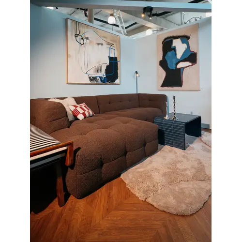COMF Collection Toonzaalmodel Napoli zetel - Opstelling: Divan (links) + 2-zit arm (rechts) - Stof: Andermaat 8 (cat. D) COMF Collection Toonzaalmodel Napoli zetel - Opstelling: Divan (links) + 2-zit arm (rechts) - Stof: Andermaat 8 (cat. D)