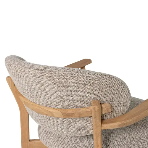 Woood Toonzaalmodel Fauteuil Udar - Naturel Woood Toonzaalmodel Fauteuil Udar - Naturel