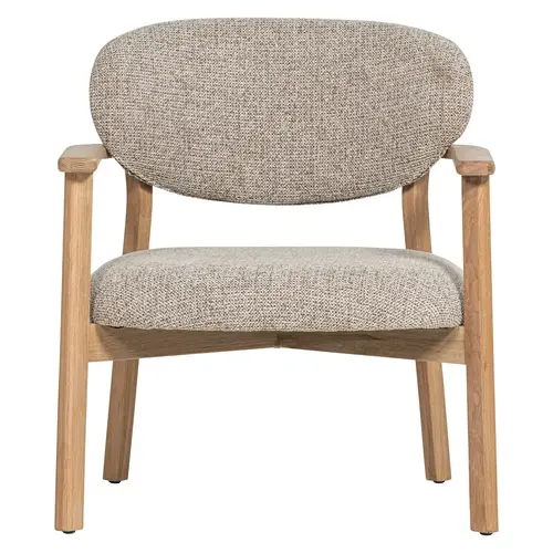 Woood Toonzaalmodel Fauteuil Udar - Naturel Woood Toonzaalmodel Fauteuil Udar - Naturel
