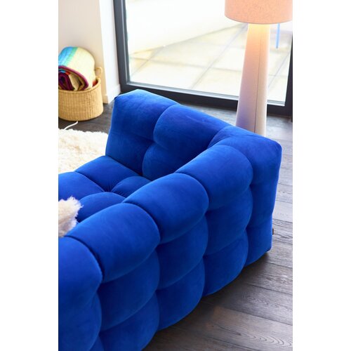 COMF Collection Soho zetel - Opstelling: 1-zit arm links + Divan rechts - Stof: Royal Cobalt 46 (cat. 14) COMF Collection Soho zetel - Opstelling: 1-zit arm links + Divan rechts - Stof: Royal Cobalt 46 (cat. 14)