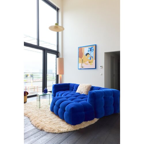 COMF Collection Soho zetel - Opstelling: 1-zit arm links + Divan rechts - Stof: Royal Cobalt 46 (cat. 14) COMF Collection Soho zetel - Opstelling: 1-zit arm links + Divan rechts - Stof: Royal Cobalt 46 (cat. 14)