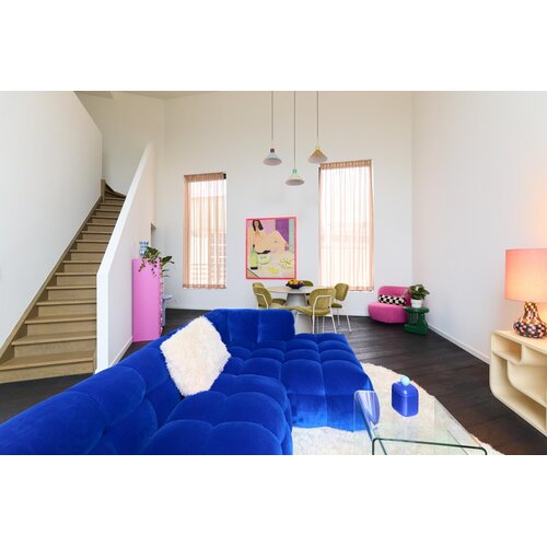 COMF Collection Soho zetel - Opstelling: 1-zit arm links + Divan rechts - Stof: Royal Cobalt 46 (cat. 14) COMF Collection Soho zetel - Opstelling: 1-zit arm links + Divan rechts - Stof: Royal Cobalt 46 (cat. 14)