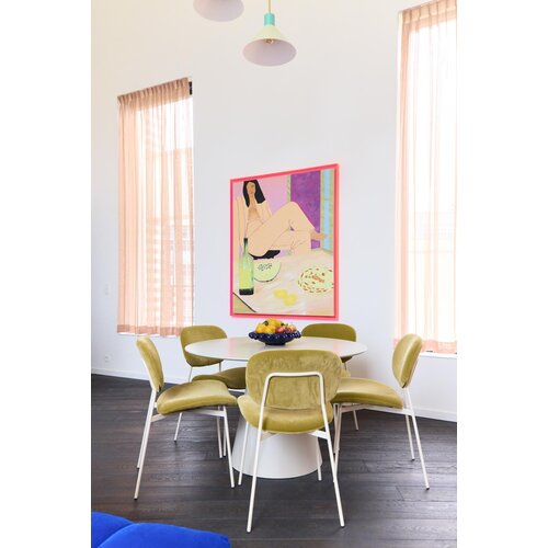 COMF Collection Sienna Stoel in Regency 52 (cat. I) met  Off-white Frame (1013)