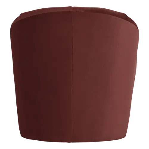 Woood Draaifauteuil Mojo - Velvet Kastanjebruin Woood Draaifauteuil Mojo - Velvet Kastanjebruin