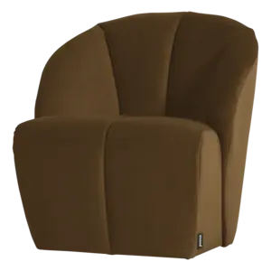 Woood Draaifauteuil Mojo - Velvet Honinggeel Woood Draaifauteuil Mojo - Velvet Honinggeel