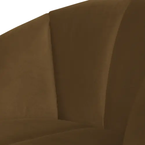 Woood Draaifauteuil Mojo - Velvet Honinggeel Woood Draaifauteuil Mojo - Velvet Honinggeel