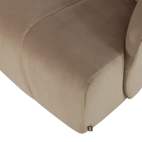 Woood Draaifauteuil Mojo - Velvet Khaki Woood Draaifauteuil Mojo - Velvet Khaki