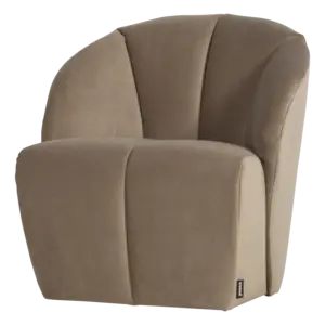 Woood Draaifauteuil Mojo - Velvet Khaki Woood Draaifauteuil Mojo - Velvet Khaki