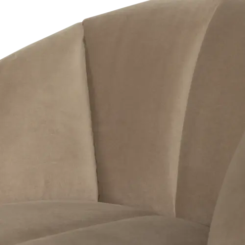 Woood Draaifauteuil Mojo - Velvet Khaki Woood Draaifauteuil Mojo - Velvet Khaki