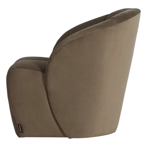 Woood Draaifauteuil Mojo - Velvet Taupe Woood Draaifauteuil Mojo - Velvet Taupe