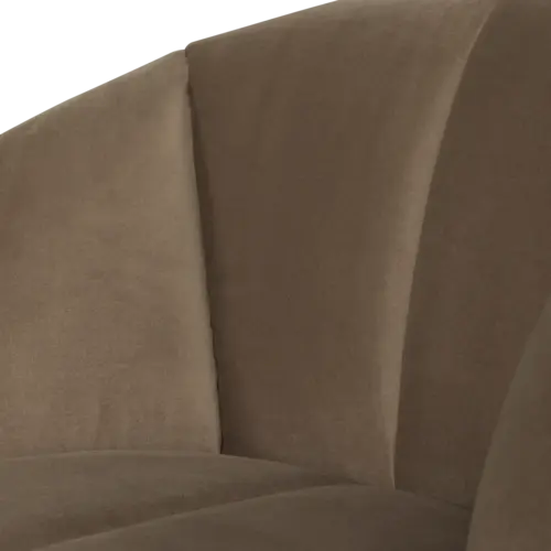 Woood Draaifauteuil Mojo - Velvet Taupe Woood Draaifauteuil Mojo - Velvet Taupe