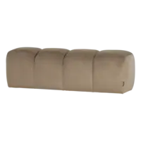Mojo Eetbank (164 cm Zonder Rugleuning) - Velvet Khaki