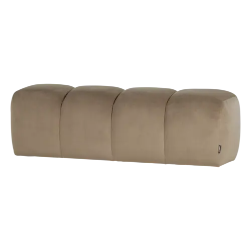 Woood Mojo Eetbank (164 cm Zonder Rugleuning) - Velvet Khaki Woood Mojo Eetbank (164 cm Zonder Rugleuning) - Velvet Khaki