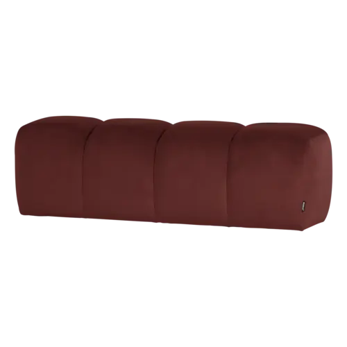 Woood Mojo Eetbank (164 cm Zonder Rugleuning) - Velvet Kastanjebruin Woood Mojo Eetbank (164 cm Zonder Rugleuning) - Velvet Kastanjebruin