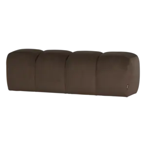 Woood Mojo Eetbank (164 cm Zonder Rugleuning) - Velvet Bruin Woood Mojo Eetbank (164 cm Zonder Rugleuning) - Velvet Bruin