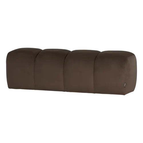 Woood Mojo Eetbank (164 cm Zonder Rugleuning) - Velvet Bruin Woood Mojo Eetbank (164 cm Zonder Rugleuning) - Velvet Bruin