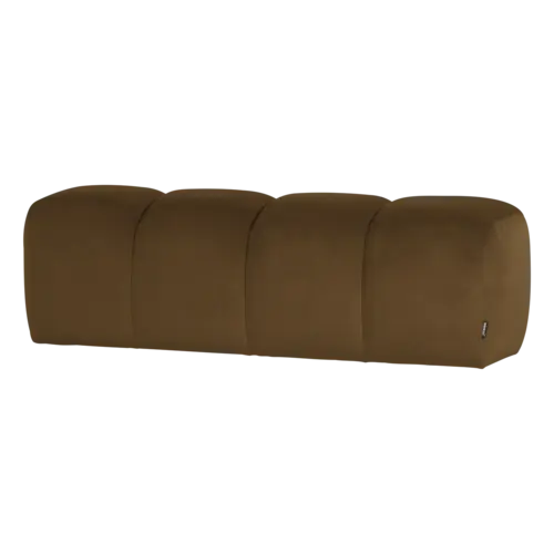 Woood Mojo Eetbank (164 cm Zonder Rugleuning) - Velvet Honinggeel Woood Mojo Eetbank (164 cm Zonder Rugleuning) - Velvet Honinggeel