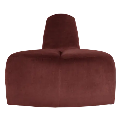 Woood Mojo Eetbank (Hoek Rond) - Velvet Kastanjebruin Woood Mojo Eetbank (Hoek Rond) - Velvet Kastanjebruin