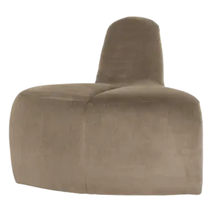 Woood Mojo Eetbank (Hoek Rond) - Velvet Khaki Woood Mojo Eetbank (Hoek Rond) - Velvet Khaki