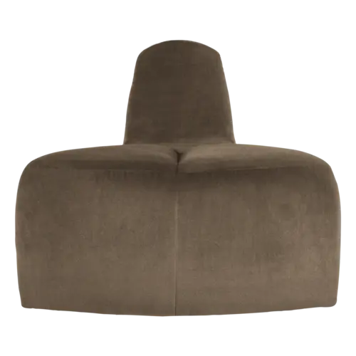Woood Mojo Eetbank (Hoek Rond) - Velvet Taupe