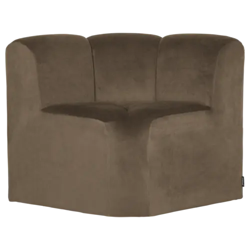 Woood Mojo Eetbank (Hoek) - Velvet Taupe Woood Mojo Eetbank (Hoek) - Velvet Taupe